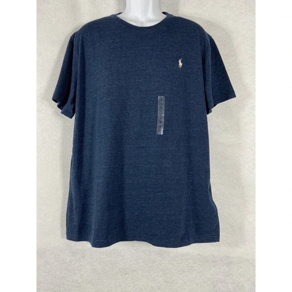 Polo Ralph Lauren T-Shirt Men's XL Blue Tee Short Sleeve Stretch Lightweight New